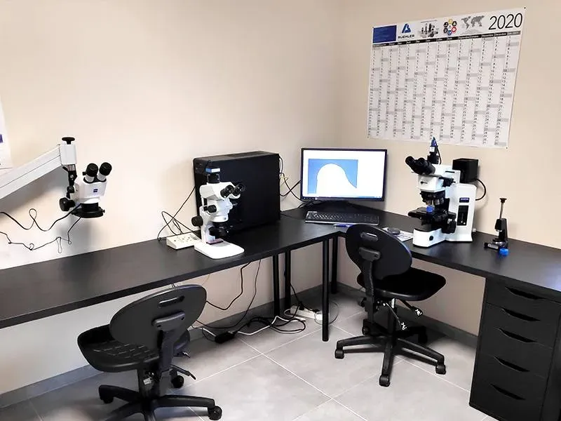 Binoculaire, microscope et logiciel de mesure